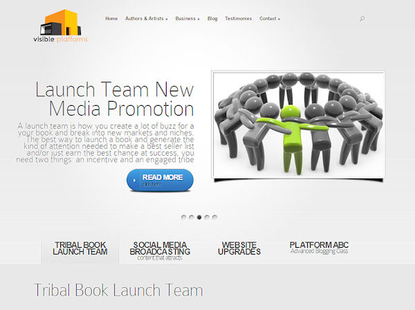 Website Design / Launch | Visible Platforms Social Marketers